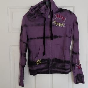 DKNY Jeans Embroidered Hoodie